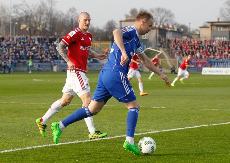 Football. Ekstraklasa. Ruch Chorzow - Wisla Krakow. 03.04.2016