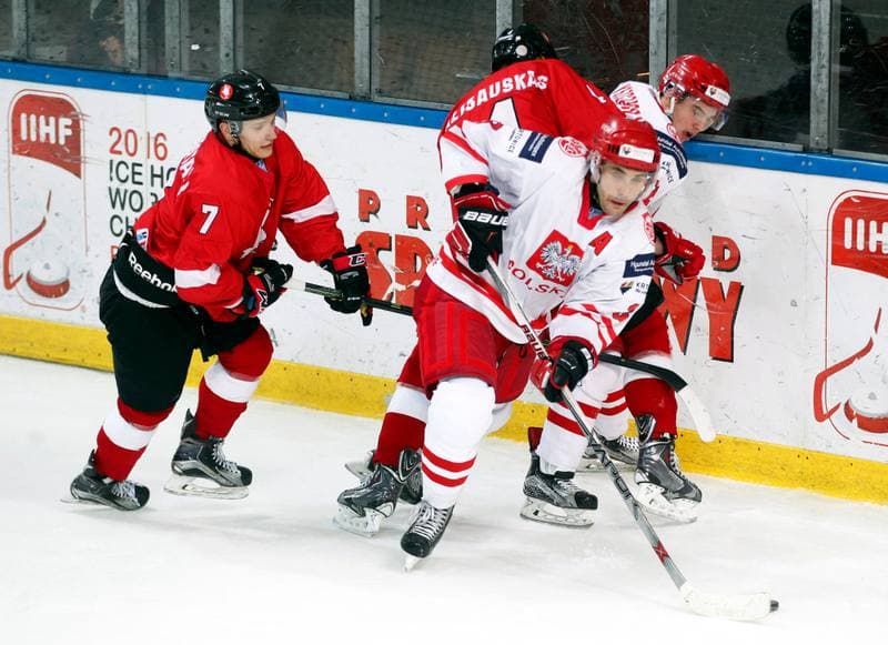 Ice Hockey. International Friendly Match. Poland - Lithuania. 14.04.2016