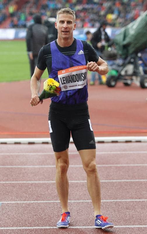 Athletics. Ostrava Golden Spike. Marcin Lewandowski. 26.05.2015