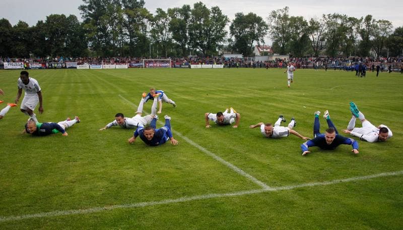 Football. I Liga. Rakow Czestochowa - Pogon Siedlce. 20.06.2015