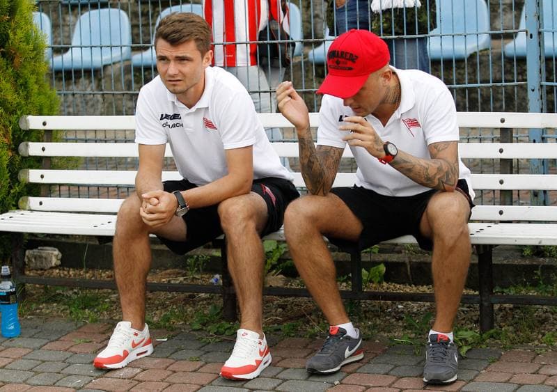 Football. Friendly Match. Cracovia Krakow - Banik Ostrava. 27.06.2015