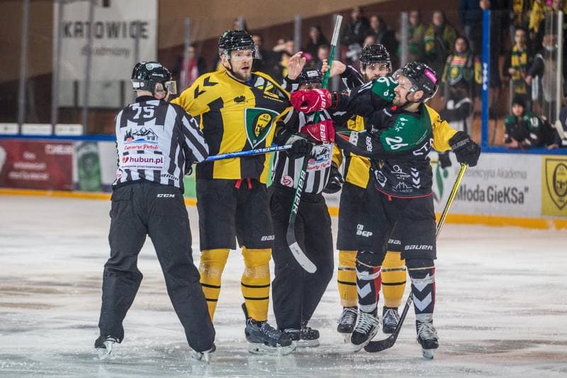 Ice Hockey. Polska Hokej Liga. GKS Katowice - GKS Tychy. 19.03.2022