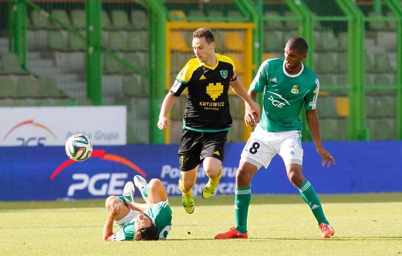 Football. Friendly Match. GKS Belchatow - GKS Katowice. 21.02.2015