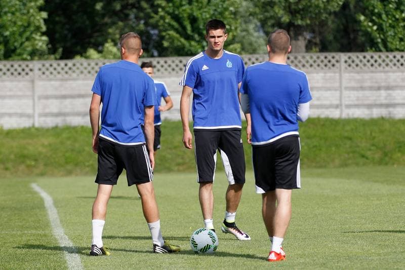Football. Ruch Chorzow. Training. 09.06.2016