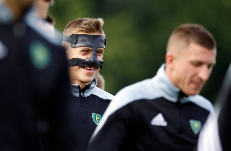 Football. GKS Katowice. Training. 07.08.2014