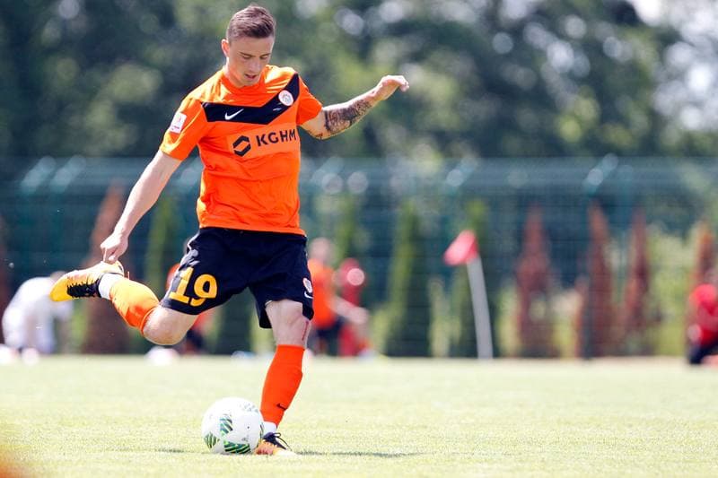 Football. Sparing. Zaglebie Lubin - Ruch Chorzow. 18.06.2016