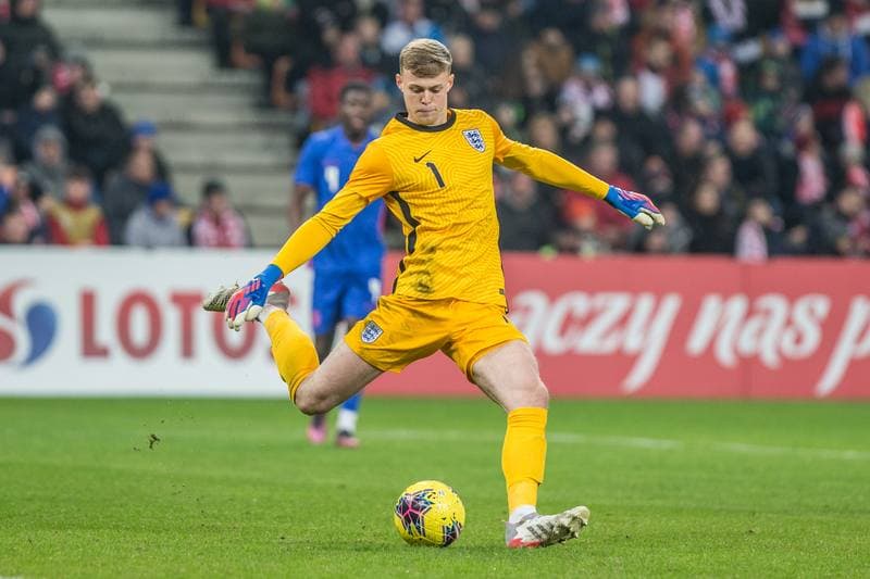 Football. UEFA Elite League. Poland - England. 25.03.2022