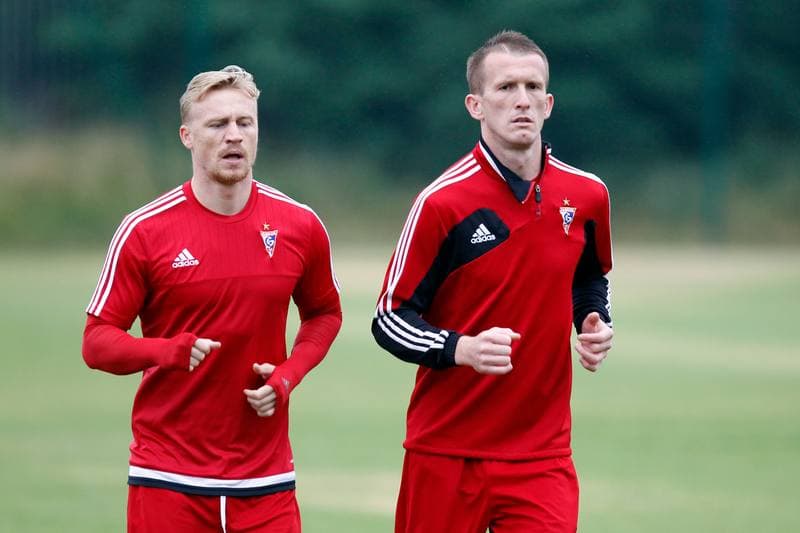 Football. Gornik Zabrze. Training. 20.06.2016