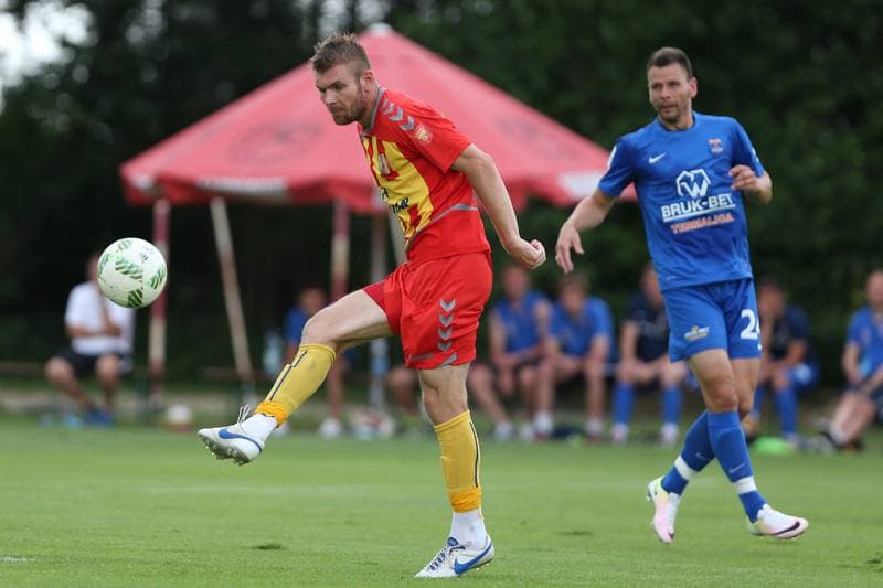 Football. Sparing. Bruk-Bet Termalica Nieciecza - Korona Kielce. 25.06.2016