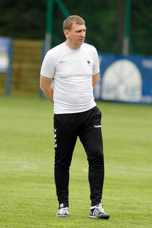 Football. GKS Tychy. Training. 27.06.2016