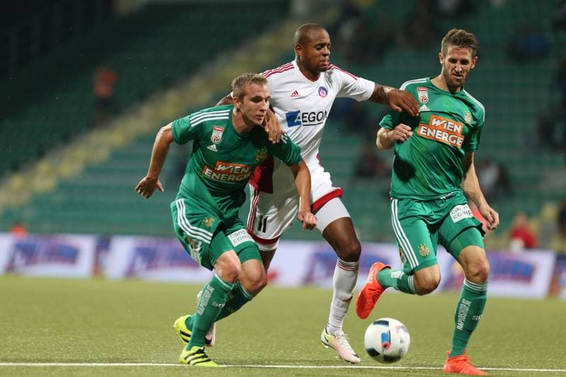 Football. UEFA Europa League. AS Trencin - Rapid Wien. 18.08.2016