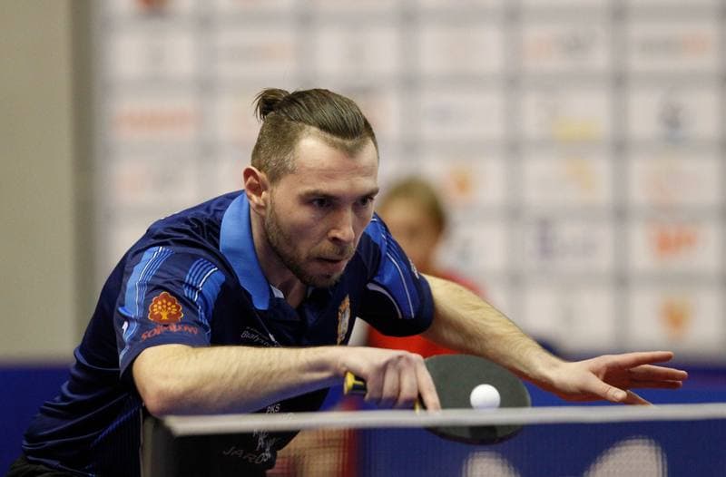 Table Tennis. Superliga. Polonia Bytom - PKS Kolping Frac Jaroslaw. 10.03.2016