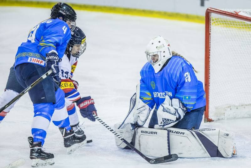 Ice Hockey. Women's World Championship Division 1B. Korea - Kazakhstan. 09.04.2022