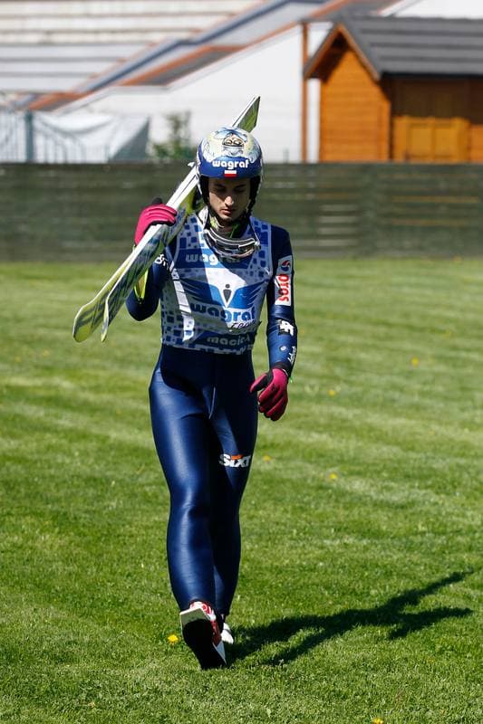 Ski Jumping. Poland national team. Training. 12.05.2016