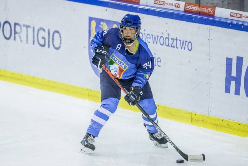 Ice Hockey. Women's World Championship Division 1 Group B. Italy - China. 09.04.2022