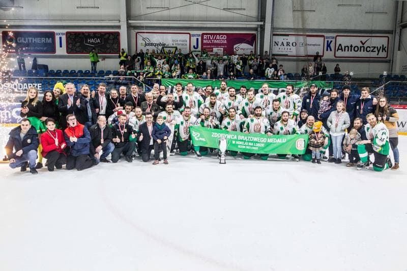 Ice Hockey. Polska Hokej Liga. JKH GKS Jastrzebie - GKS Tychy. 10.04.2022
