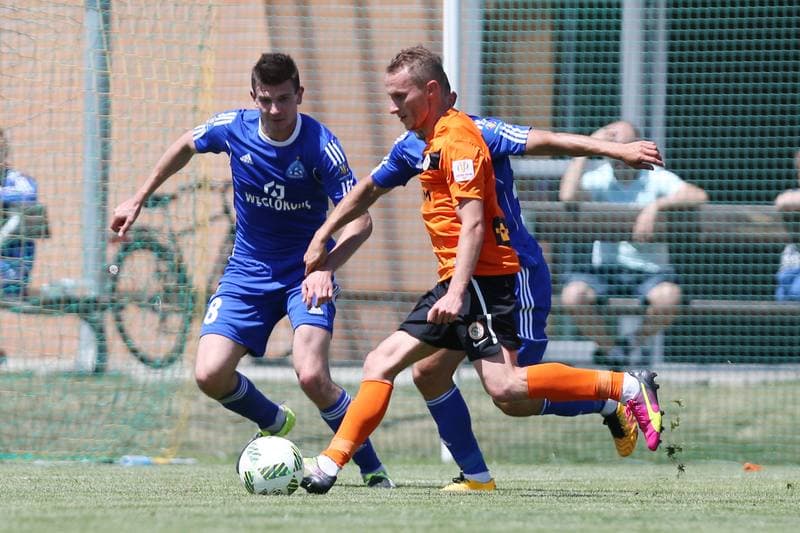 Football. Sparing. Zaglebie Lubin - Ruch Chorzow. 18.06.2016