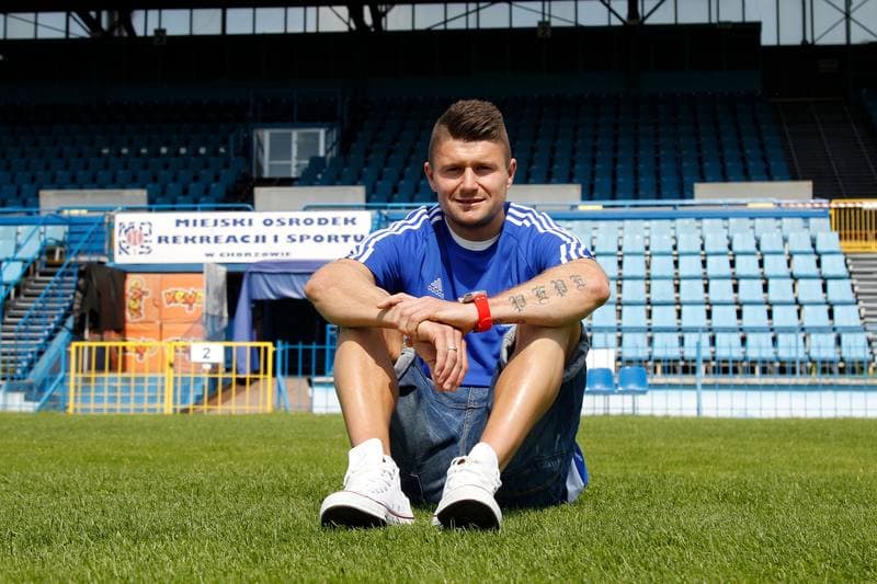 Football. Ruch Chorzow. Press Conference. 05.07.2016