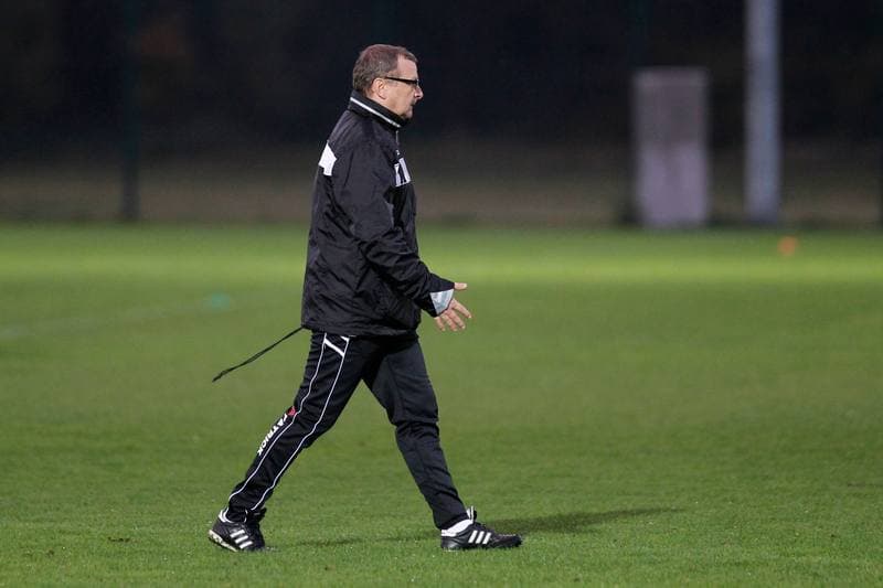 Football. Zaglebie Sosnowiec. Training. 03.10.2016