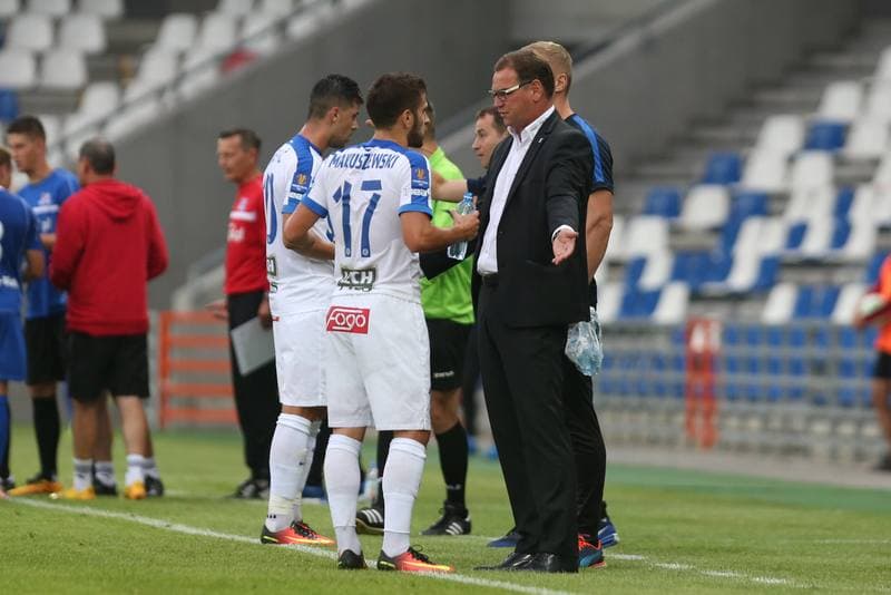 Football. Polish Cup. Podbeskidzie Bielsko-Biala - Lech Poznan. 09.08.2016