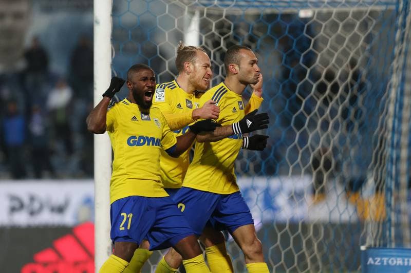 Football. Lotto Ekstraklasa. Ruch Chorzow - Arka Gdynia. 05.12.2016