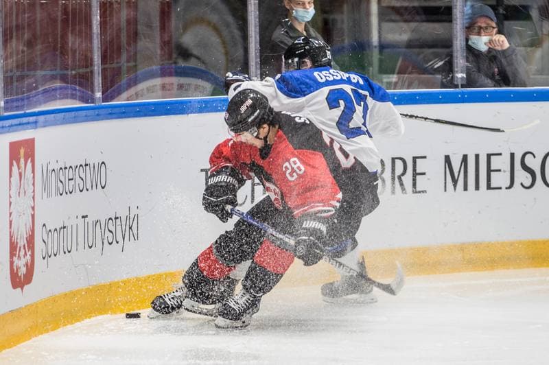 Ice Hockey. World Championship Division 1 Group B. Japan - Estonia. 28.04.2022