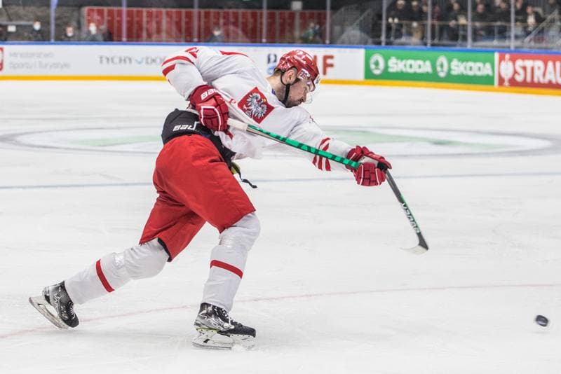 Ice Hockey. World Championship Division 1 Group B. Ukraine - Poland. 28.04.2022