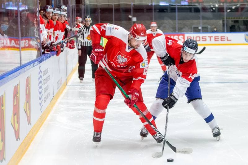 Ice Hockey. World Championship Division 1 Group B. Serbia - Poland. 29.04.2022