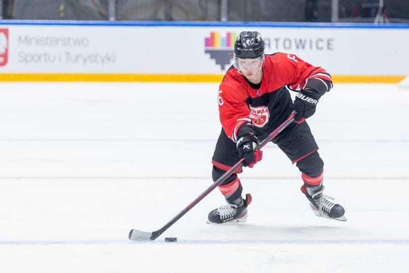 Ice Hockey. World Championship Division 1 Group B. Japan - Ukraine. 30.04.2022