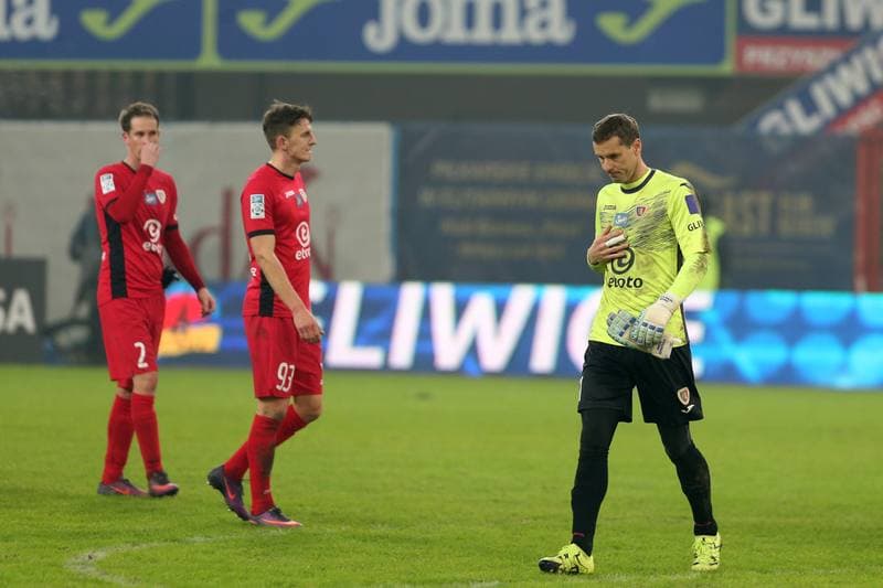 Football. Lotto Ekstraklasa. Piast Gliwice - Lech Poznan. 18.02.2017