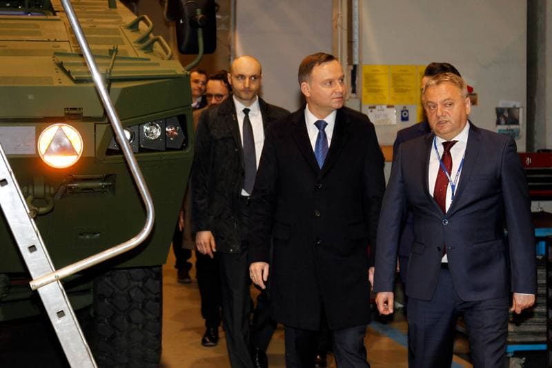 President of Poland. Visit to Siemianowice Slaskie. 09.03.2017