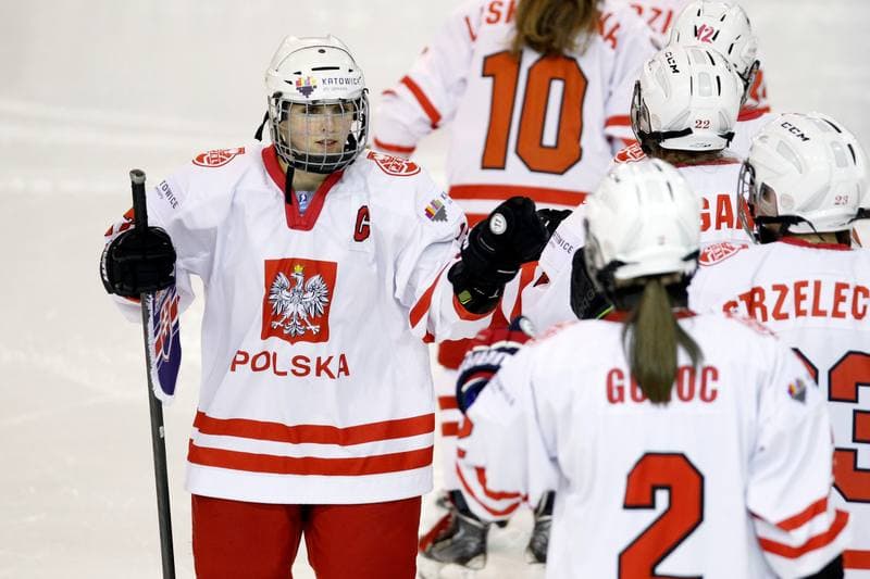 Ice Hockey. Women's World Championship. Poland - Slovakia. 08.04.2017