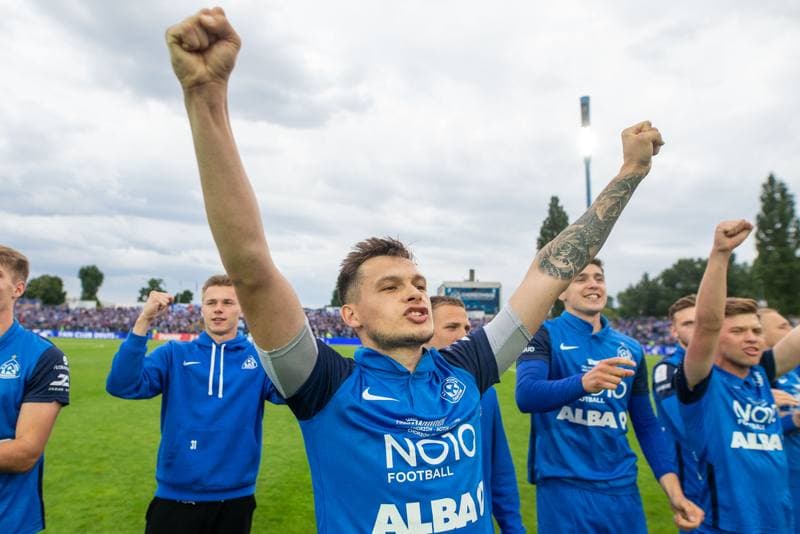 Football. Playoff Fortuna I Liga. Ruch Chorzow - Motor Lublin. 29.05.2022