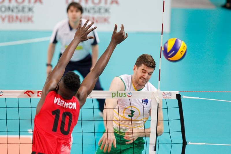 Volleyball. International Friendly Match. Australia - Canada. 29.05.2017