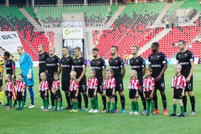 Football. Polish Cup. GKS Tychy - Cracovia Krakow. 09.08.2017