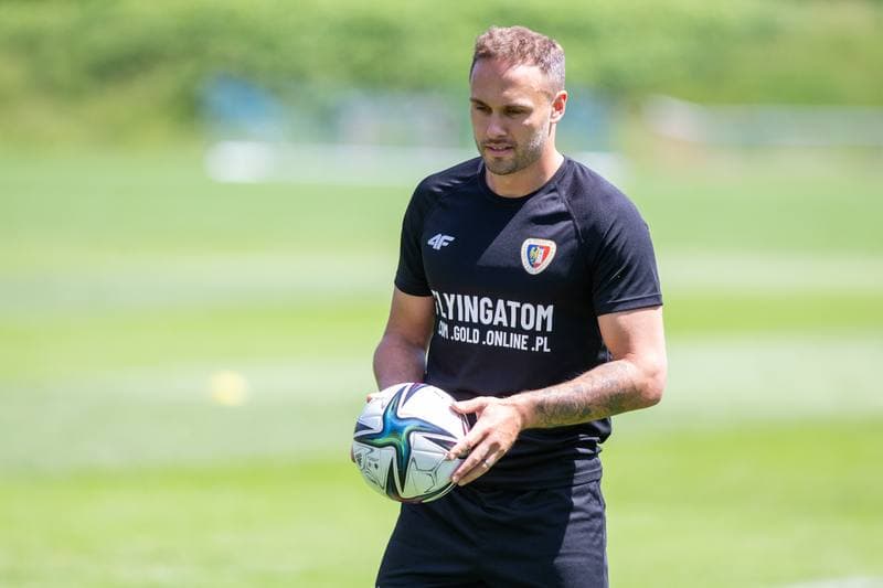 Football. Piast Gliwice. Training. 15.06.2022