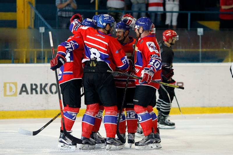 Ice Hockey. Sparing. Polonia Bytom - Comarch Cracovia. 15.08.2017