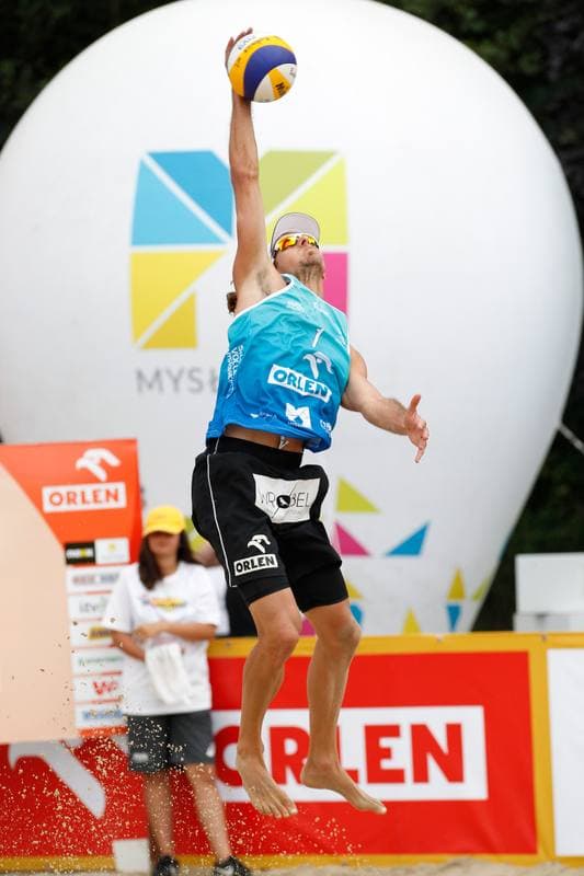 Beach Volleyball. Orlen Mistrzostwa Polski. Grzegorz Fijalek - Michal Korycki. 13.08.2017