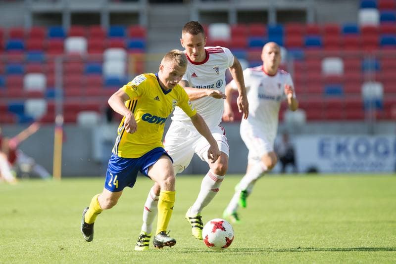 Football. Lotto Ekstraklasa. Gornik Zabrze - Arka Gdynia. 13.08.2017