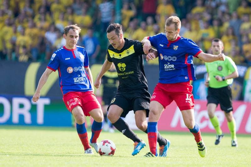 Football. Nice I Liga. GKS Katowice - Odra Opole. 27.08.2017