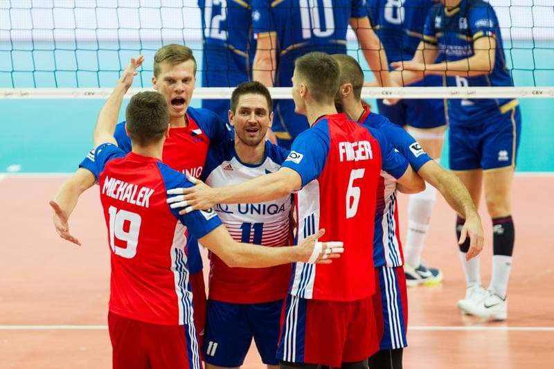 Volleyball. CEV EuroVolley. France - Czech Republic. 30.08.2017