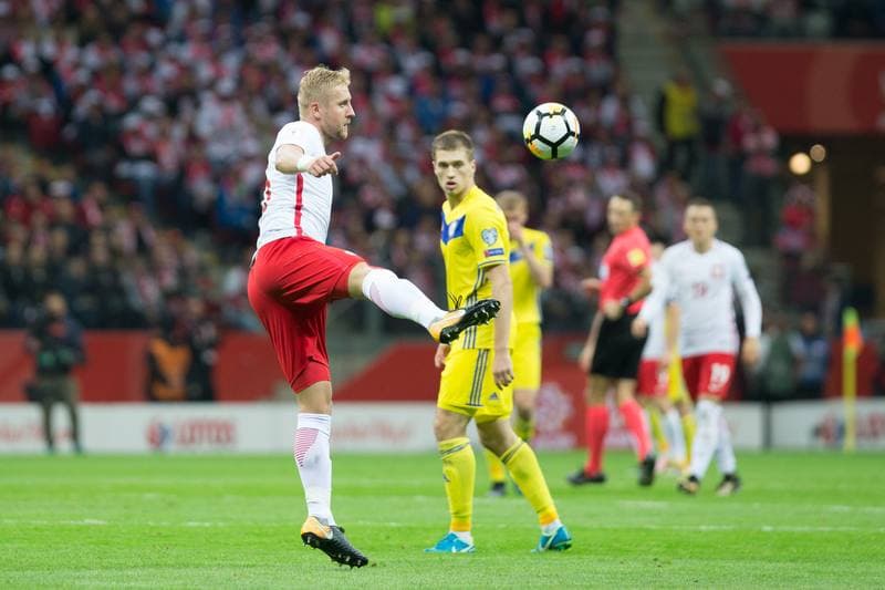 Football. FIFA World Cup Qualifiers. Poland - Kazakhstan. 04.09.2017