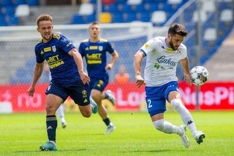 Football. Fortuna I Liga. Podbeskidzie Bielsko-Biala - Arka Gdynia. 17.07.2022