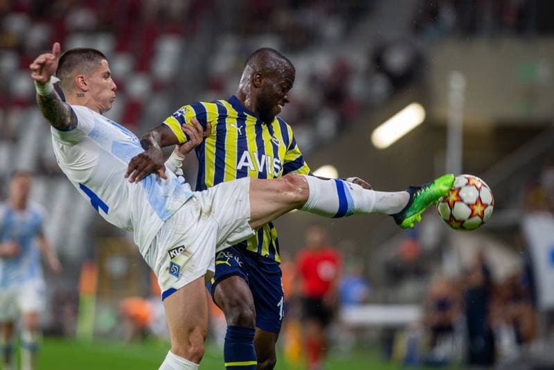 Football. UEFA Champions League. Dynamo Kyiv - Fenerbahce SK. 20.07.2022