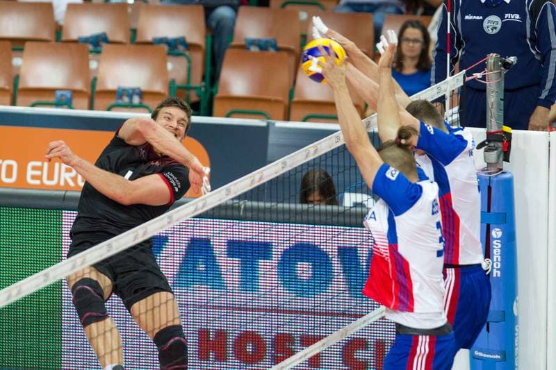 Volleyball. CEV EuroVolley. Germany - Czech Republic. 31.08.2017