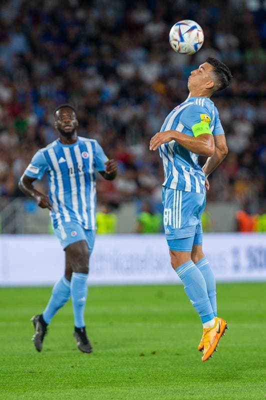 Football. UEFA Champions League. Slovan Bratislava - Ferencvaros. 27.07.2022