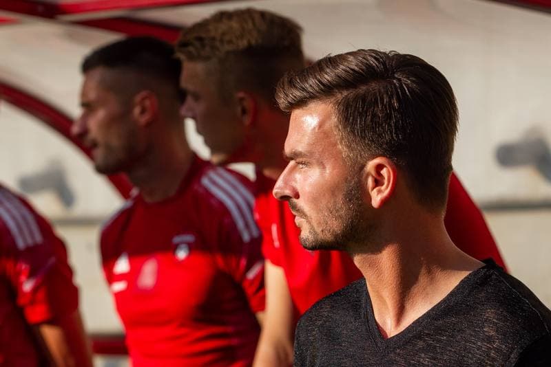 Football. UEFA Conference League. Spartak Trnava - Rakow Czestochowa. 04.08.2022
