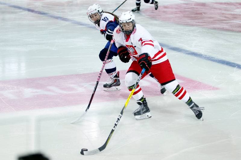 Ice Hockey. Women's National Team. Poland - Slovakia. 12.11.2017