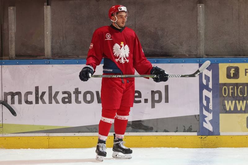 Ice Hockey. Poland national team. Training. 27.09.2017