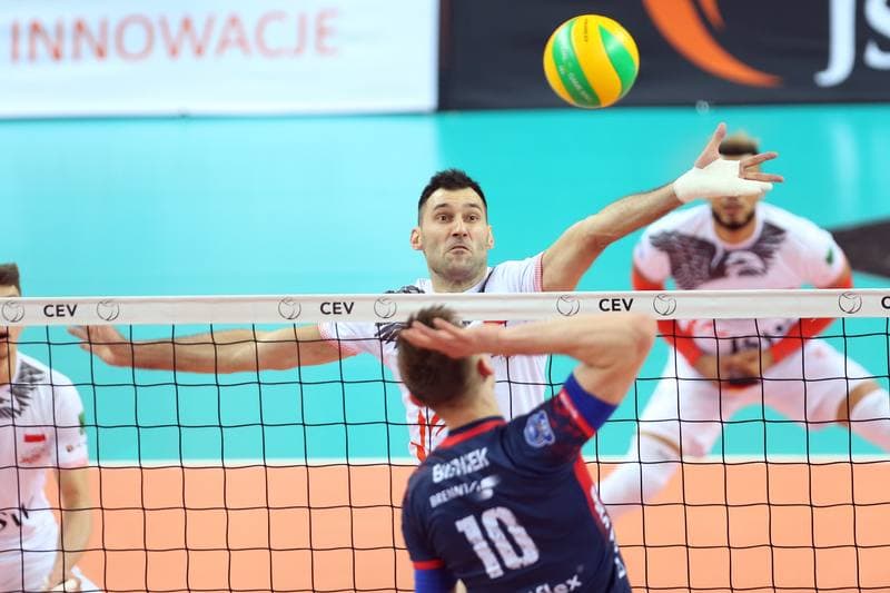 Volleyball. CEV Champions League. Jastrzebski Wegiel - ZAKSA Kedzierzyn-Kozle. 14.03.2018